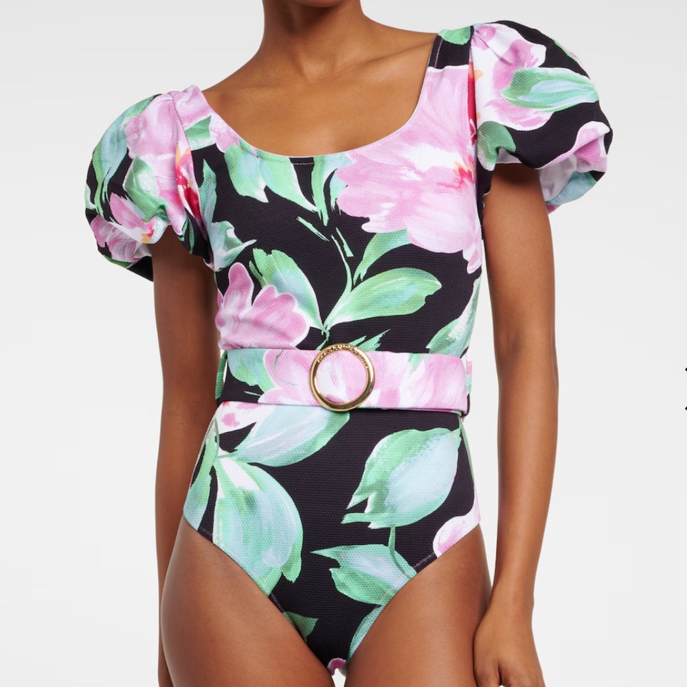 Alexandria Miro floral one piece swimsuit